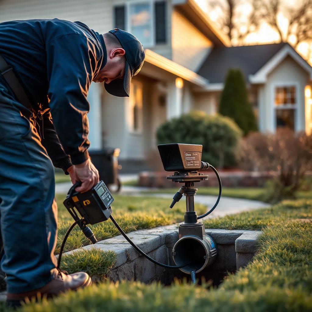 Sewer camera inspect